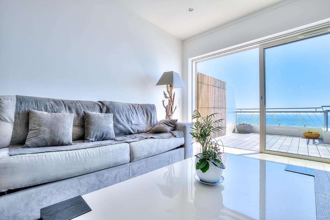 Le Florentina, Dernier Etage Avec Terrasse, Vue Sur La Baie Des Anges Apartment Nice Exterior photo